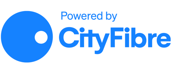 powered by city fibre logo