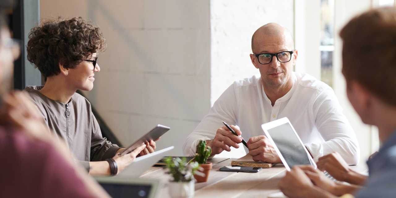 people in meeting