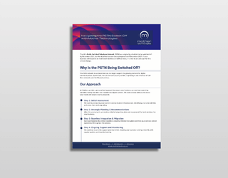 PSTN Switch Off Brochure Image