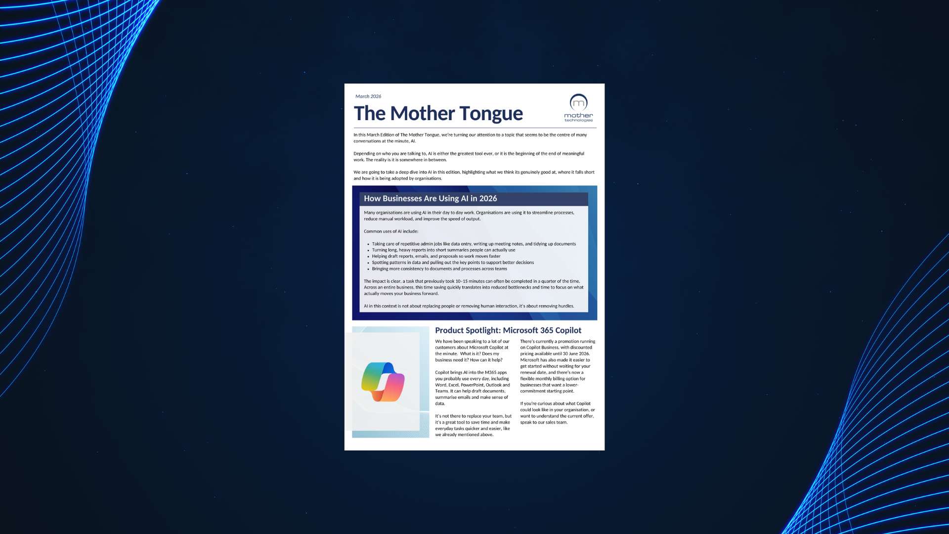 The Mother Tongue Header Image