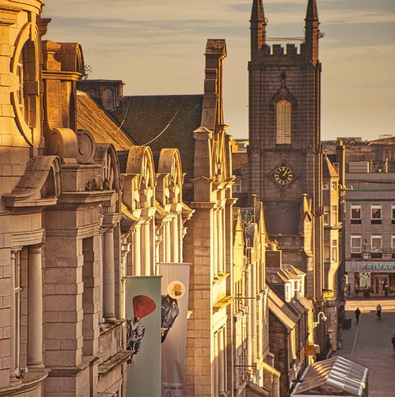 City centre aberdeen